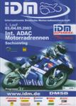 Programme cover of Sachsenring, 04/05/2003