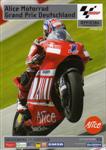 Programme cover of Sachsenring, 13/07/2008