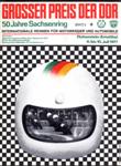 Programme cover of Sachsenring, 10/07/1977