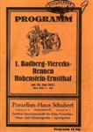 Programme cover of Sachsenring, 26/05/1927