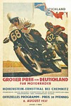 Programme cover of Sachsenring, 08/08/1937
