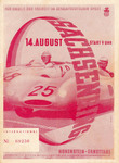 Programme cover of Sachsenring, 14/08/1955