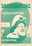 Programme cover of Sachsenring, 18/08/1957