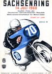 Programme cover of Sachsenring, 14/07/1968
