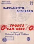 Programme cover of Sacramento Street Circuit, 06/10/1957
