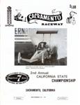 Programme cover of Sacramento Raceway, 14/09/1974