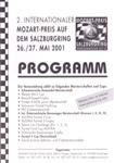 Programme cover of Salzburgring, 27/05/2001
