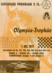 Programme cover of Salzburgring, 01/10/1972