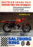Programme cover of Salzburgring, 01/05/1977