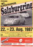 Programme cover of Salzburgring, 23/08/1987