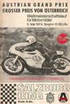 Programme cover of Salzburgring, 05/05/1974