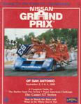 Programme cover of San Antonio Street Circuit, 04/09/1988