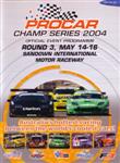 Programme cover of Sandown Raceway, 16/05/2004