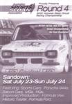Programme cover of Sandown Raceway, 24/07/2005
