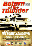 Programme cover of Sandown Raceway, 09/11/2008