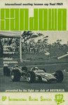 Programme cover of Sandown Raceway, 16/02/1969