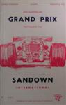 Programme cover of Sandown Raceway, 20/02/1972