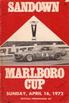 Programme cover of Sandown Raceway, 16/04/1972