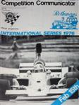 Programme cover of Sandown Raceway, 15/02/1976
