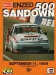 Programme cover of Sandown Raceway, 11/09/1988