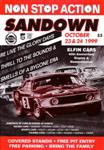 Programme cover of Sandown Raceway, 24/10/1999