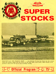 Programme cover of San Gabriel Valley Speedway, 13/08/1971