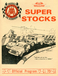 Programme cover of San Gabriel Valley Speedway, 27/08/1971