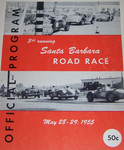 Programme cover of Santa Barbara, 29/05/1955