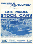 Programme cover of Santa Maria Speedway, 20/09/1969