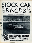 Programme cover of Saugus Speedway, 03/07/1971