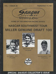Programme cover of Saugus Speedway, 14/09/1991