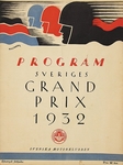 Programme cover of Saxtorp, 28/08/1932