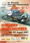 Programme cover of Schleizer Dreieck, 05/08/2001