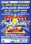 Programme cover of Schleizer Dreieck Hill Climb, 27/04/2003