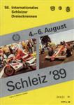 Programme cover of Schleizer Dreieck, 06/08/1989