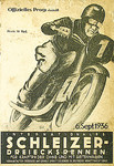 Programme cover of Schleizer Dreieck, 06/09/1936