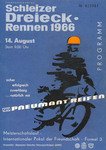 Programme cover of Schleizer Dreieck, 14/08/1966