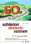 Programme cover of Schleizer Dreieck, 07/08/1983