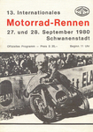 Programme cover of Schwanenstadt, 28/09/1980