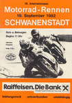 Programme cover of Schwanenstadt, 19/09/1982