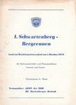 Programme cover of Schwartenberg Hill Climb, 01/10/1978