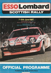 Programme cover of Scottish Rally, 1980