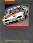 Programme cover of Sonoma Raceway, 01/06/1986