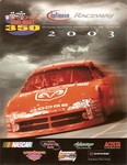 Programme cover of Sonoma Raceway, 22/06/2003