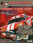Programme cover of Sonoma Raceway, 22/07/2003