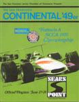 Programme cover of Sonoma Raceway, 28/06/1970
