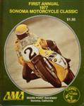 Programme cover of Sonoma Raceway, 05/1977