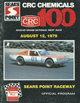 Programme cover of Sonoma Raceway, 12/08/1979