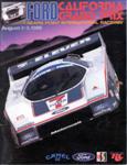 Programme cover of Sonoma Raceway, 03/08/1986