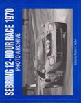 Book cover of Sebring 12 Hour Race 1970
